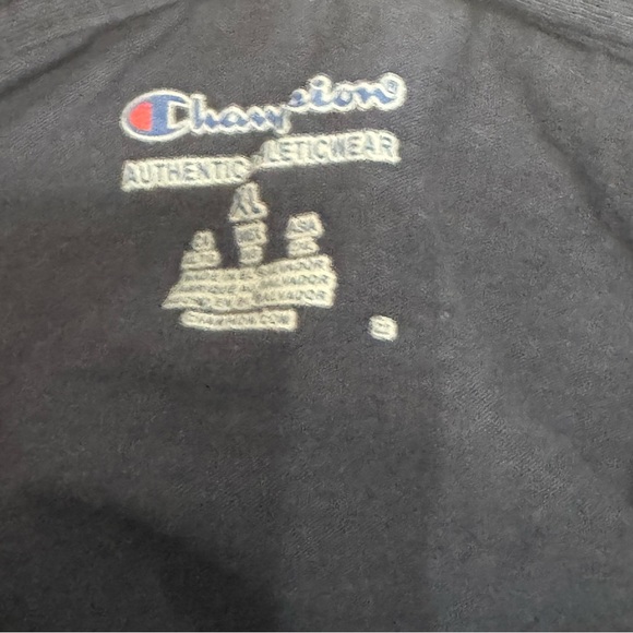 Champion navy blue Authentic Activewear Tee - Picture 3 of 3